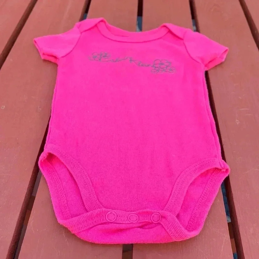 Five for 25 Calvin Klein, hot  pink, soft cotton onesie